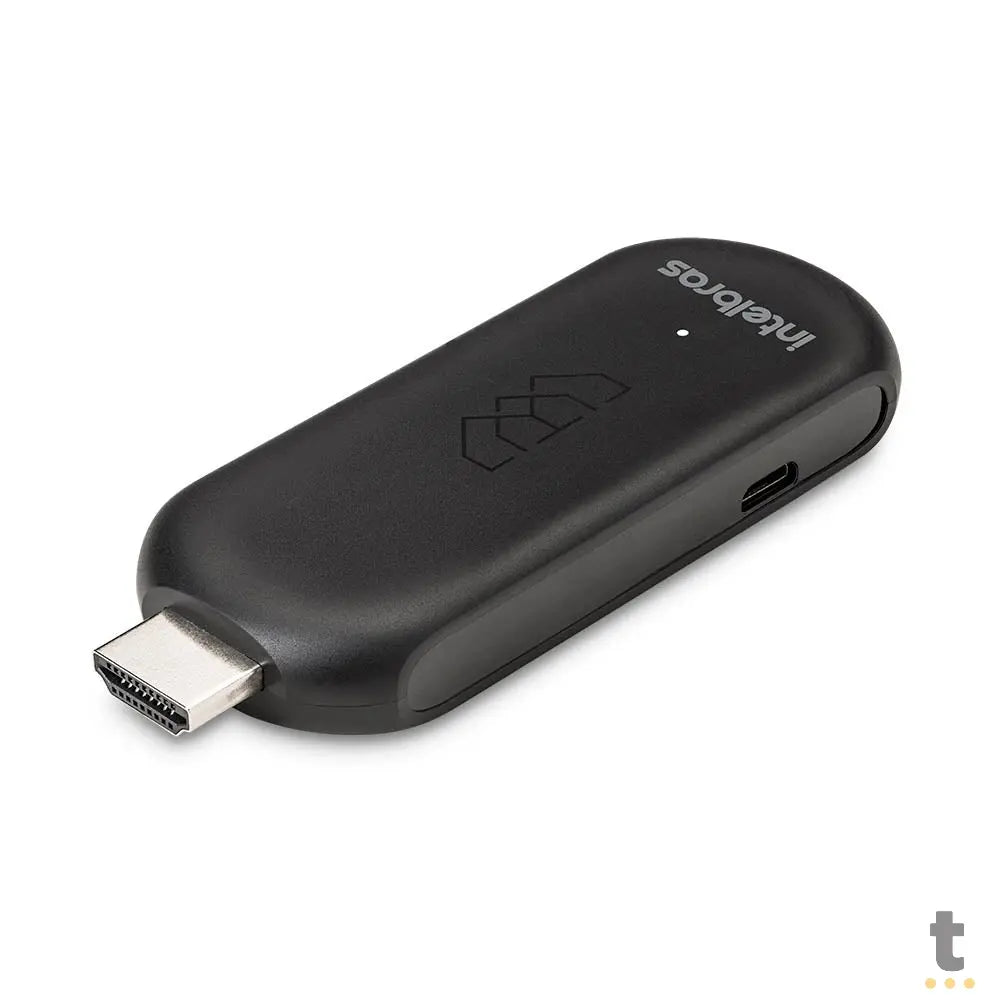 Smart Tv Box Stick Intelbras Izy Play Full Hd Wi-Fi Bluetooth 5.0 Android TV - 4140032 Truedata